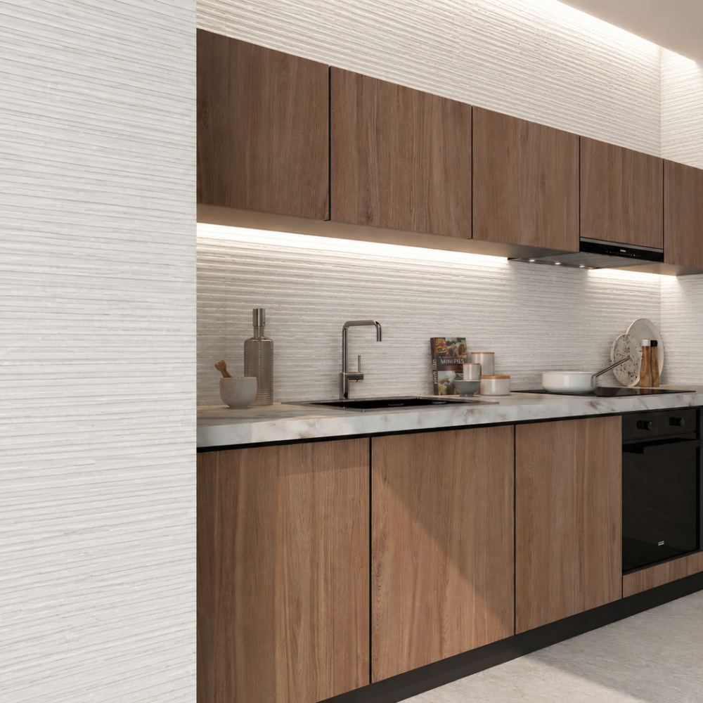 HAUTEVILLE RIVERBED WHITE 30X90