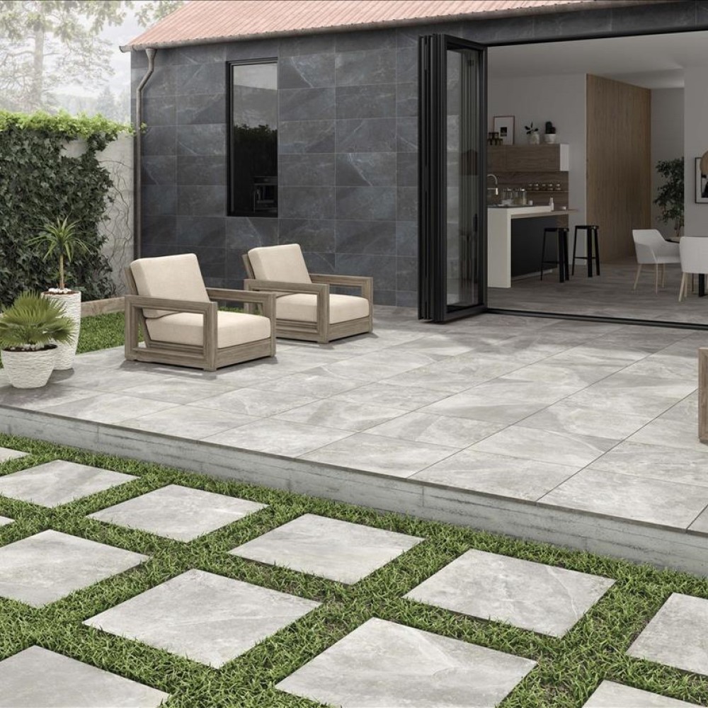 DALLE CLARENS GRIS 60X60X20MM