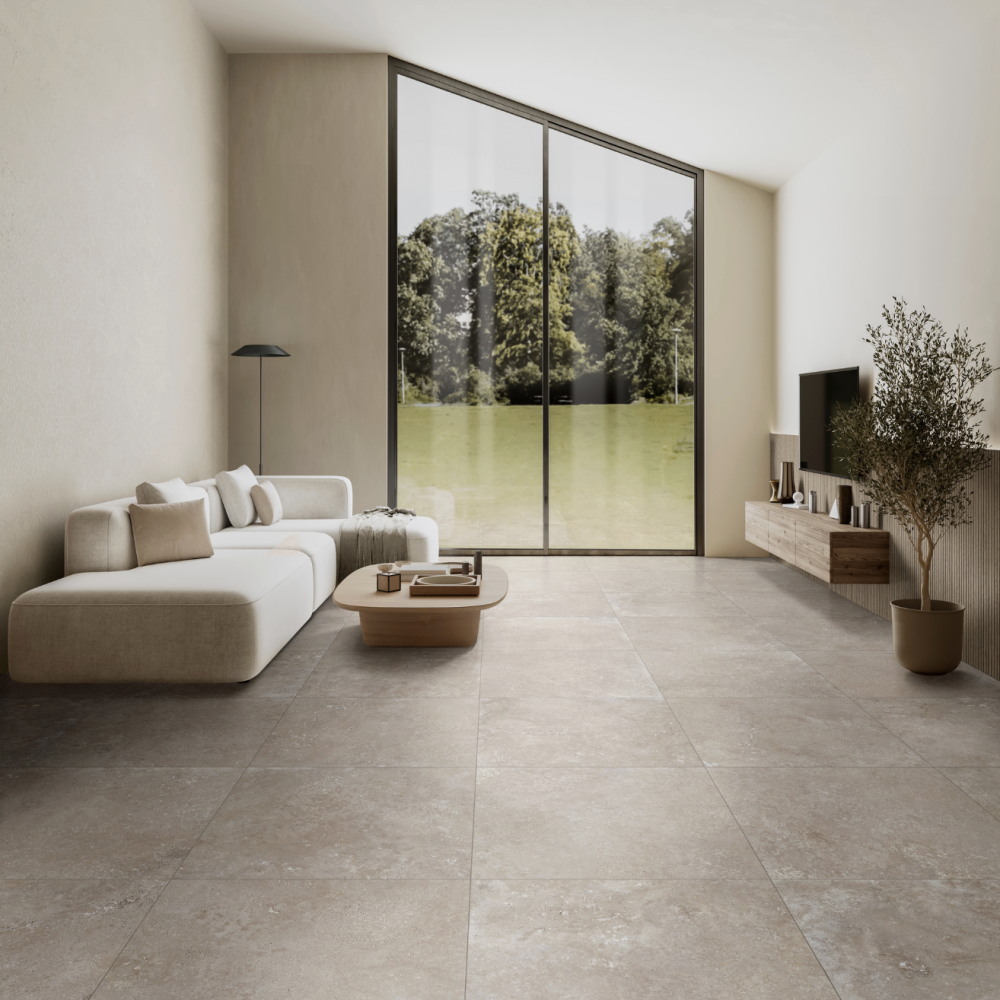 TRAVERTINO SILK IVORY 60X60