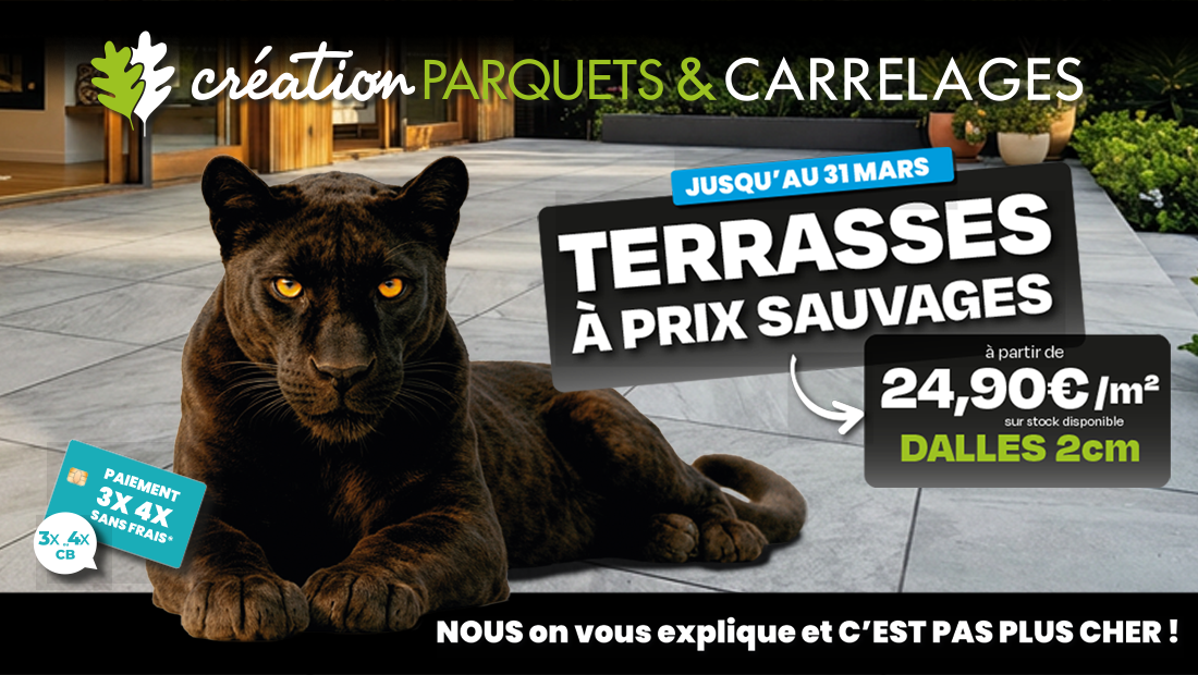PROMOS TERRASSES : des prix sauvages pour profiter au mieux de vos extérieurs !