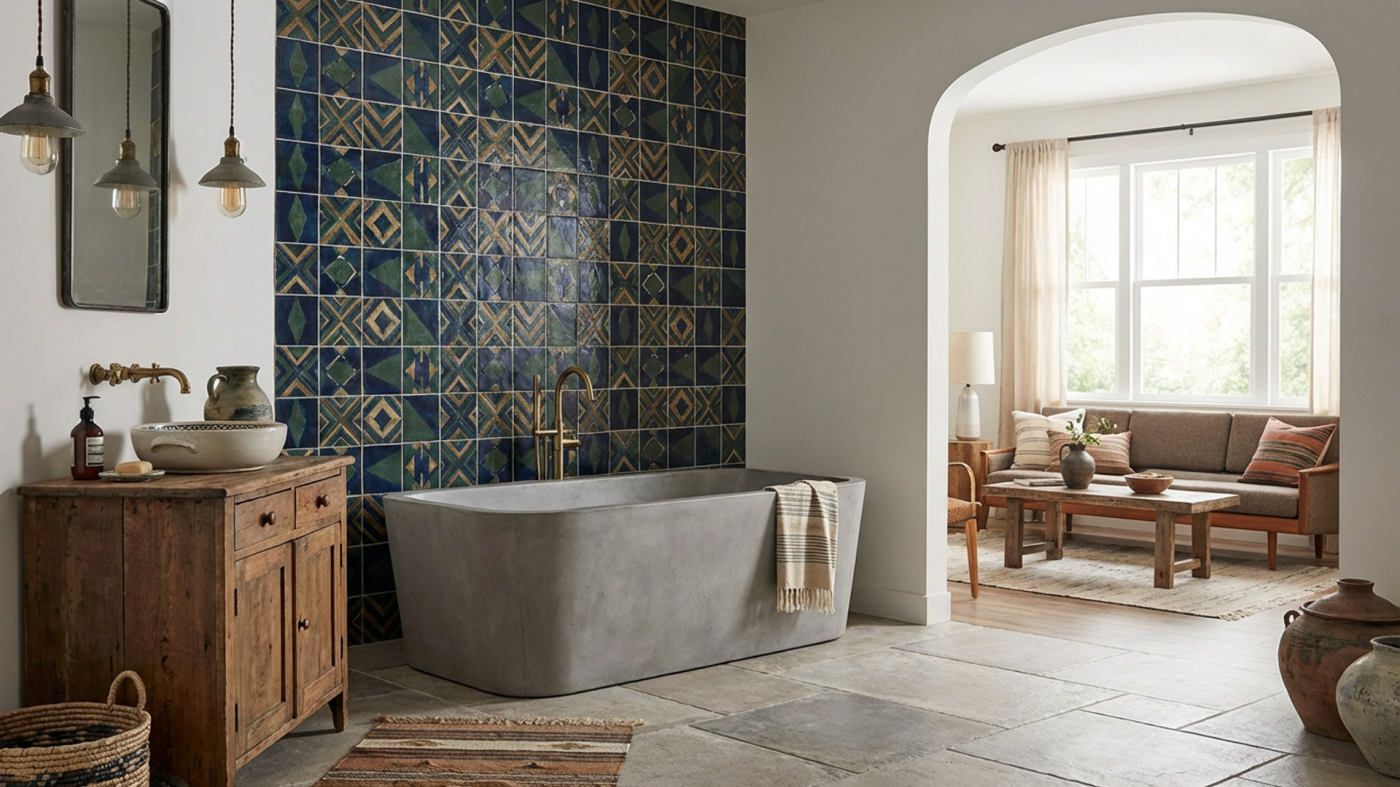 Tendances déco 2026 : Mélange des Styles : Authentique et Unique