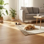 Le parquet contrecollé Palermo Chêne Invisible Verni 190×400-1200×14 mm de Lamett combine chaleur naturelle, sophistication du chevron et performance durable. Une solution haut de gamme pour sublimer vos pièces de vie.