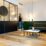 Parquet Contrecollé Point de Hongrie Chêne Invisible 92X520X15mm