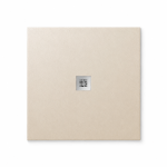RECEVEUR ESSENTIAL 90x90 FINITION PIZARRA COLORIS 40T BONE