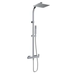 Colonne de douche Cubo chrome cote