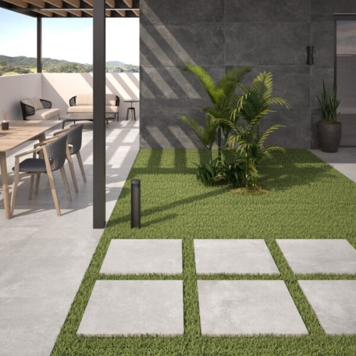 Dalle extérieure Ground Gris ADZ 60x60x2cm