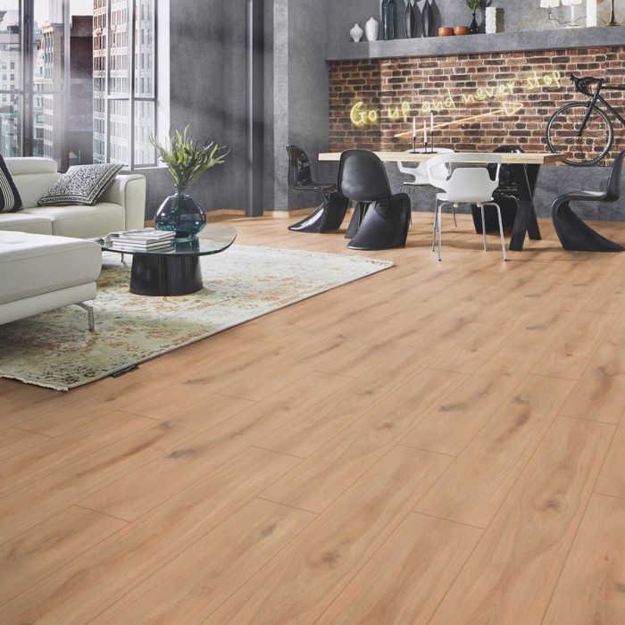 Sol stratifié Chêne Organic Classic Golden Vista 195x1288x8mm
