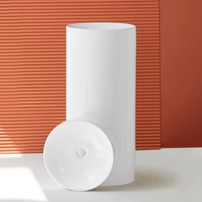 vasque totem circo sanidur blanc mat 40x90