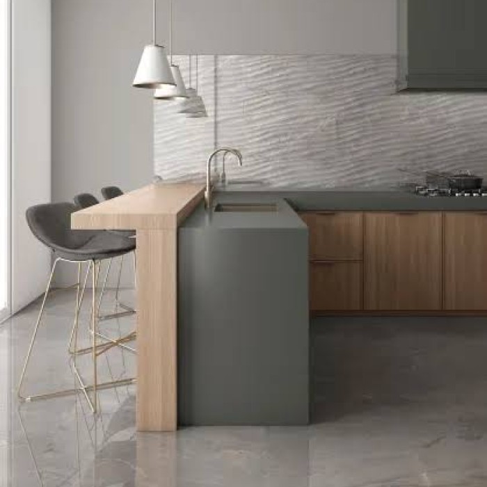 Faïence Tempo Ash Wave 30x90cm