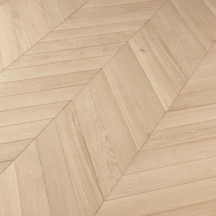 Parquet Contrecollé Point de Hongrie Chêne Invisible 92X520X15mm