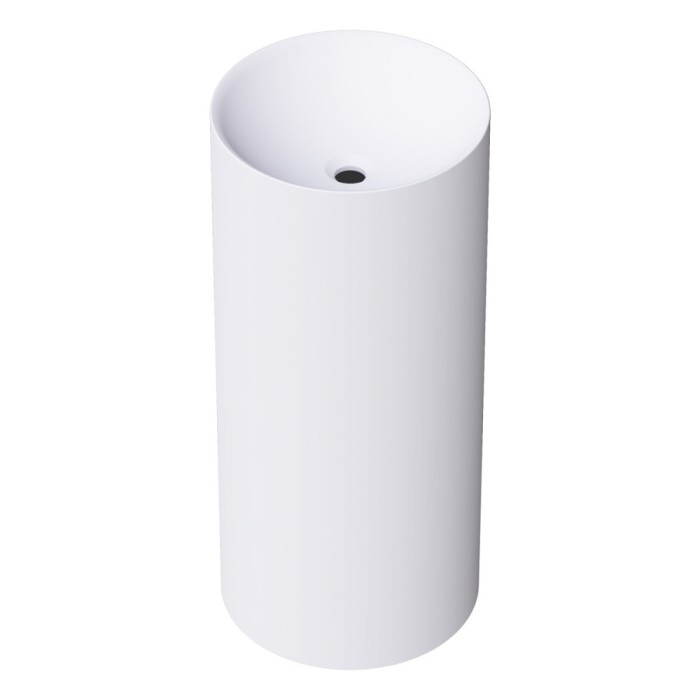 vasque totem circo sanidur blanc mat 40x90
