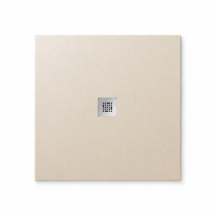 RECEVEUR ESSENTIAL 90x90 FINITION PIZARRA COLORIS 40T BONE
