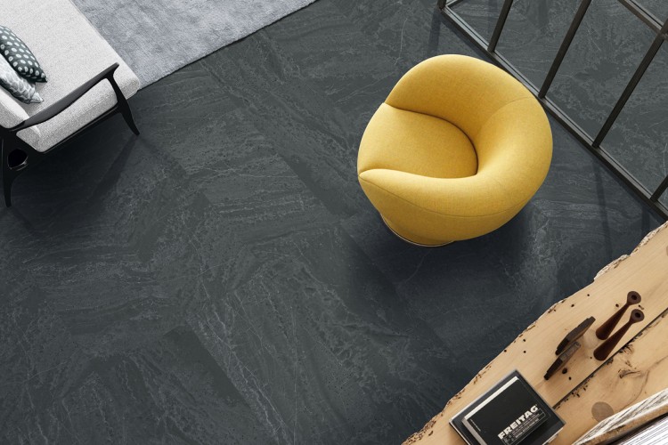 Intérieur design avec des matériaux nobles