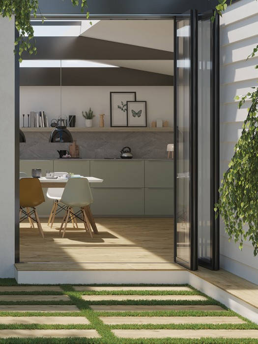 DALLE EXTÉRIEURE ARKE AK MIELE 40x120x2CM RECT
