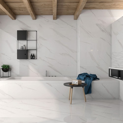 Faience Asaro blanco 30X90